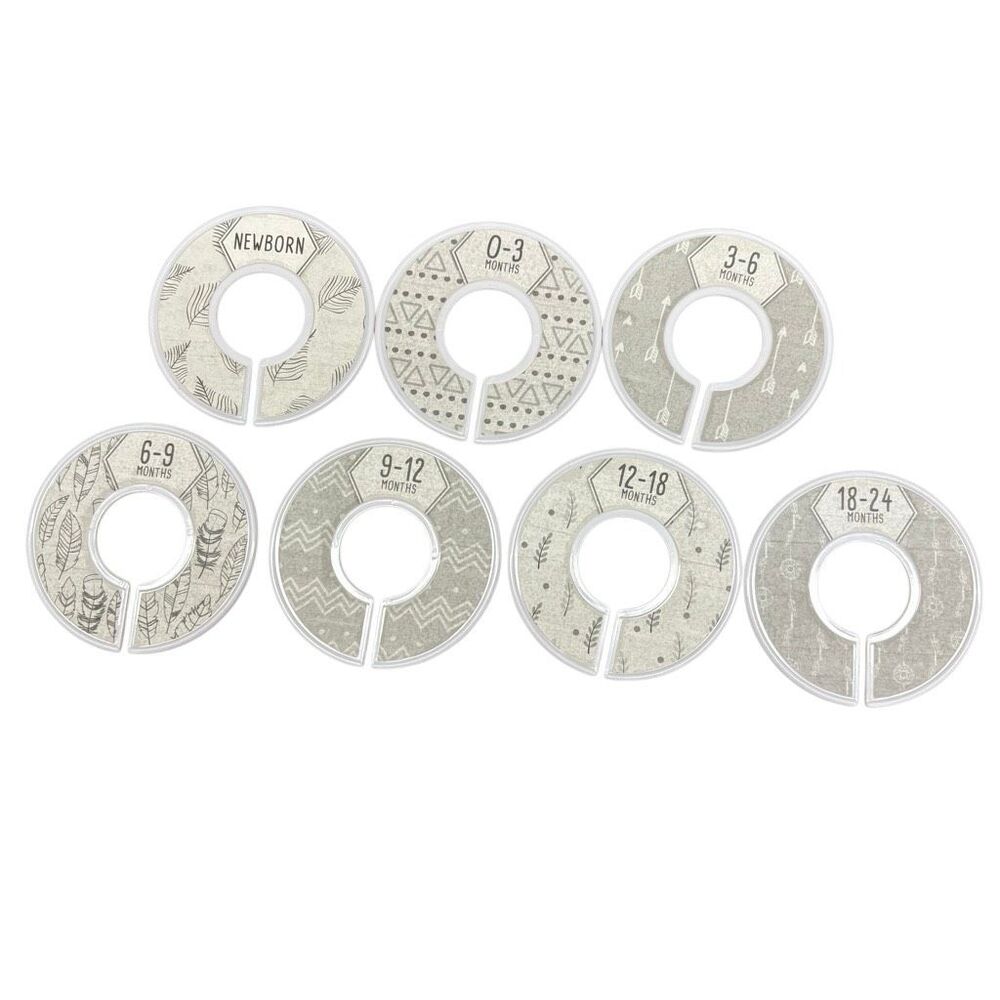 Baby Closet Size Dividers Set Of 7